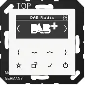 JUNG Smart Radio DAB A1 WW Radio, DAB+