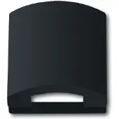 Busch-Jaeger 4011395127216, Schwarz, Kunststoff, konventionell, , Matte, 1 Stück(e)