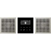 JUNG DABES2BT Smart Radio DAB+ Bluetooth, Set Stereo, Serie LS, Edelstahl DAB ES2 BT