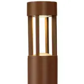 SLV LED Gartenleuchte Slots 45 46cm rostbraun