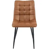 Benoa Lucille Cognac Esszimmerstuhl, 4 Stück pro Karton (4er-Set)