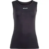 UYN Tank Top Energyon ärmellos (leichte Unterwäsche aus biobasiertem NATEX) enganliegend schwarz Damen