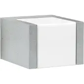 Albert LED Wandleuchte Padestal grau
