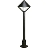 Albert 662031 Wegeleuchte Typ Nr. 2031 - Farbe: schwarz, für 1 x Lampe, E27