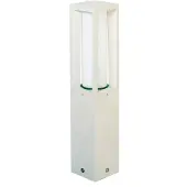 Albert Außenlampe Oblong weiß