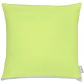 Apelt Dekokissen "3800", grün (grün, unifarben), B:39cm H:5cm L:39cm, Baumwolle, Polyester, Dekokissen_Sitzkissen_Kissenhüllen, Dekokissen, Statement-Reißverschluss