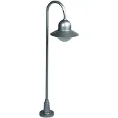 Albert 692005 Wegeleuchte Typ Nr. 2005 - Farbe: Silber, für 1 x Lampe, E27