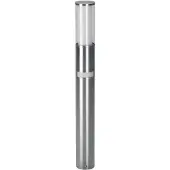 Albert 692071 Pollerleuchte Typ Nr. 2071 - Edelstahl, mit BWM (2272)für 1 x Lampe max. 20 W, E27, 2x Ersatzgläser: 90260370+90210309
