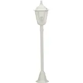Albert 684142 Wegeleuchte Typ Nr. 4142 - Farbe: weiß, für 1 x Lampe, E27