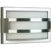 Albert 696180 Wand- und Deckenleuchte Typ Nr. 6180 - Edelstahl, für 1 x Lampe, E27