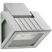 Albert 692410 Wandstrahler Typ Nr. 2410 - Farbe: Silber, mit 1 x LED 16 W, 1600 lm