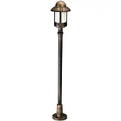 Albert 654141 Wegeleuchte Typ Nr. 4141 - Farbe: braun-messing, für 1 x Lampe, E27