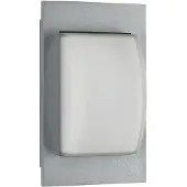 Albert Außenlampe Pentangles 30 cm - grau