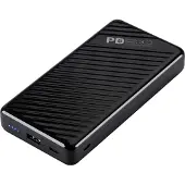 Vivanco ViVancoSuper Fast Car Charge PD, 20000 mAh, Lithium-Ion (Li-Ion), Quick Charge 3.0, 3,7 V, Schwarz