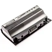 AccuCell Akku passend für ASUS G75, A42-G75, Li-Ion, 14,8V, 4400mAh, 65,1Wh, black