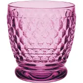 Villeroy & Boch Whiskyglas "Becher Boston Coloured 330 ml", pink (berry), Glas, Trinkgefäße, Whiskyglas