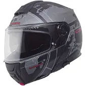 Schuberth C5 Globe Matt Schwarz Grau Klapphelm Größe M