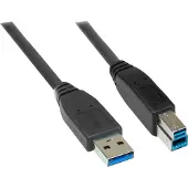 GOOD CONNECTIONS Alcasa 3m USB 3.0, 3 m, USB A, USB B, USB 3.2 Gen 1 (3.1 Gen 1), Stecker/Stecker, 5 Gbit/s