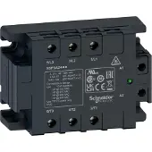 Schneider Electric SSP3A250B7T Halbleiterrelais, Harmony SSP3, 42-660V AC, 3x 50 A, nullspannungsschaltend, E: 18-36V AC, Wärmefolie