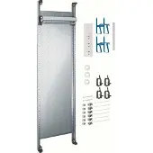 Hager UF211NW Komplettfeld Multimedia, universZ, 900mm, 1-feld, mit 6xPatchmodulen RJ45