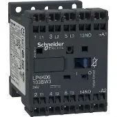 Schneider Electric LP4K09103BW3 Leistungsschütz LP4K 3p, +1S, 4 kW, 9 A, 400 V AC3, Spule 24 V DC