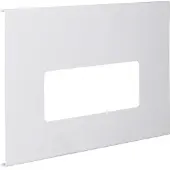 Hager L92337035 Blende 3-fach R7 für UP-Einsatz mit Rahmen PVC zu FB Oberteil 230mm lichtgrau