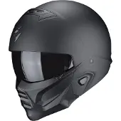 Scorpion Exo-Combat II Solid Matt Schwarz Jethelm Größe S