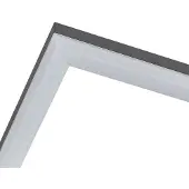 LINDBY LED Außendeckenleuchte Finian , dimmbar, schwarz, Kunststoff, Modern, LED Deckenleuchten