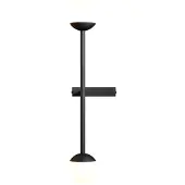 Maytoni LED Wandlampe Schwarz mit Touch - Glas Wandleuchte