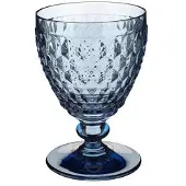 Villeroy & Boch 1173090031, Weißwein-Glas, Hock-Glas, Kristall, Glas, Blau, Chardonnay-Wein, Grauburgunder-Wein, Boston