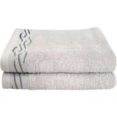 Dyckhoff Handtücher "Wave", (Set, 2 St.), mit Jacquard-Bordüre