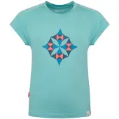 TROLLKIDS - Girl's Sandefjord T - Merinoshirt Gr 98 türkis