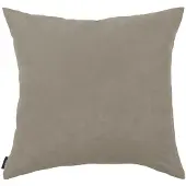 Homing Dekokissen "Monaco" Gr. 1, grau (taupe, unifarben), B:50cm L:50cm, Polyester, Dekokissen_Sitzkissen_Kissenhüllen, Dekokissen, Pflegeleicht