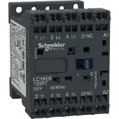 Schneider Electric LC1K09013P7 Leistungsschütz LC1K 3p, +1Ö, 4 kW, 9 A, 400 V AC3, Spule 230 V AC