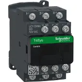 Schneider Electric LC1D096SD Leistungsschütz LC1D 3p, +1S+1Ö, 4 kW, 9 A, 400 V AC3, Spule 72 V DC