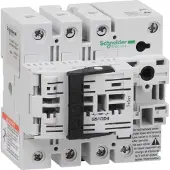 Telemecanique GS1DD4 - Grundblock Trennschalter 32A 3P+N Sicherung