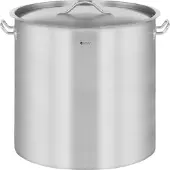 Royal Catering Gastronorm-Topf mit Deckel, Edelstahl, für Induktionsherd, 36 L
