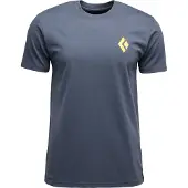 Black Diamond M Shredded SS Tee charcoal (0038) LRG