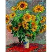D - Toys Puzzle Kunst Monet Sonnenblumen 1000 Teile Karton