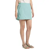 Jack Wolfskin Hosenrock "WAIMEA SKORT W", Damen, Gr. M (38/40), grün (soft, jade), Obermaterial: 100% Polyester. Futter: 100% Polyester, Röcke Hosenrock