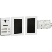 Ritto Listo Video RGE2092270 Zweifamilienhaus-Set TwinBus IP Weiß AP