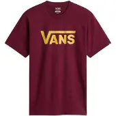 Vans T-Shirt Classic VN000GGG Dunkelrot Regular Fit