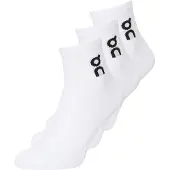 On Running Socken Unisex Logo Mid White (3er Set)-Schuhgröße 47 - 49