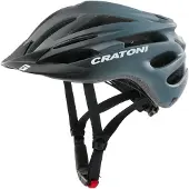 Cratoni Pacer Jr Kinder Fahrradhelm - black-grey matt