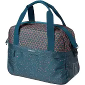 Basil Flair Gepäckträgertasche 18l Blau Blau One Size