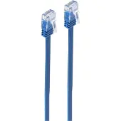 Shiverpeaks Patchkabel-Flachkabel U/UTP cat. 6 slim blau 1m