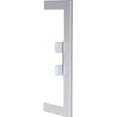 Hager BR65210W7035 Wandanschlussblende zu BR/H/N/A/S 68x210mm OT 80mm aus Stahlblech lichtgrau