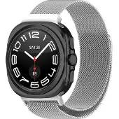 Techsuit Watchband (W009) Armband für Samsung Galaxy Watch Ultra 47mm – silberfarben