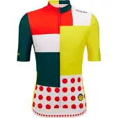 Santini Combo Tour De France Official General Leader Kurzarm-radtrikot Mehrfarbig XL Mann Mehrfarbig XL