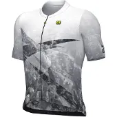 ALÉ - PR-E Quartz Jersey - Radtrikot Gr S grau